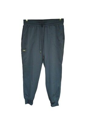 Women's Grey's Anatomy By Barco Navy Blue Drawstring Jogger Scrub Pants M Petite
